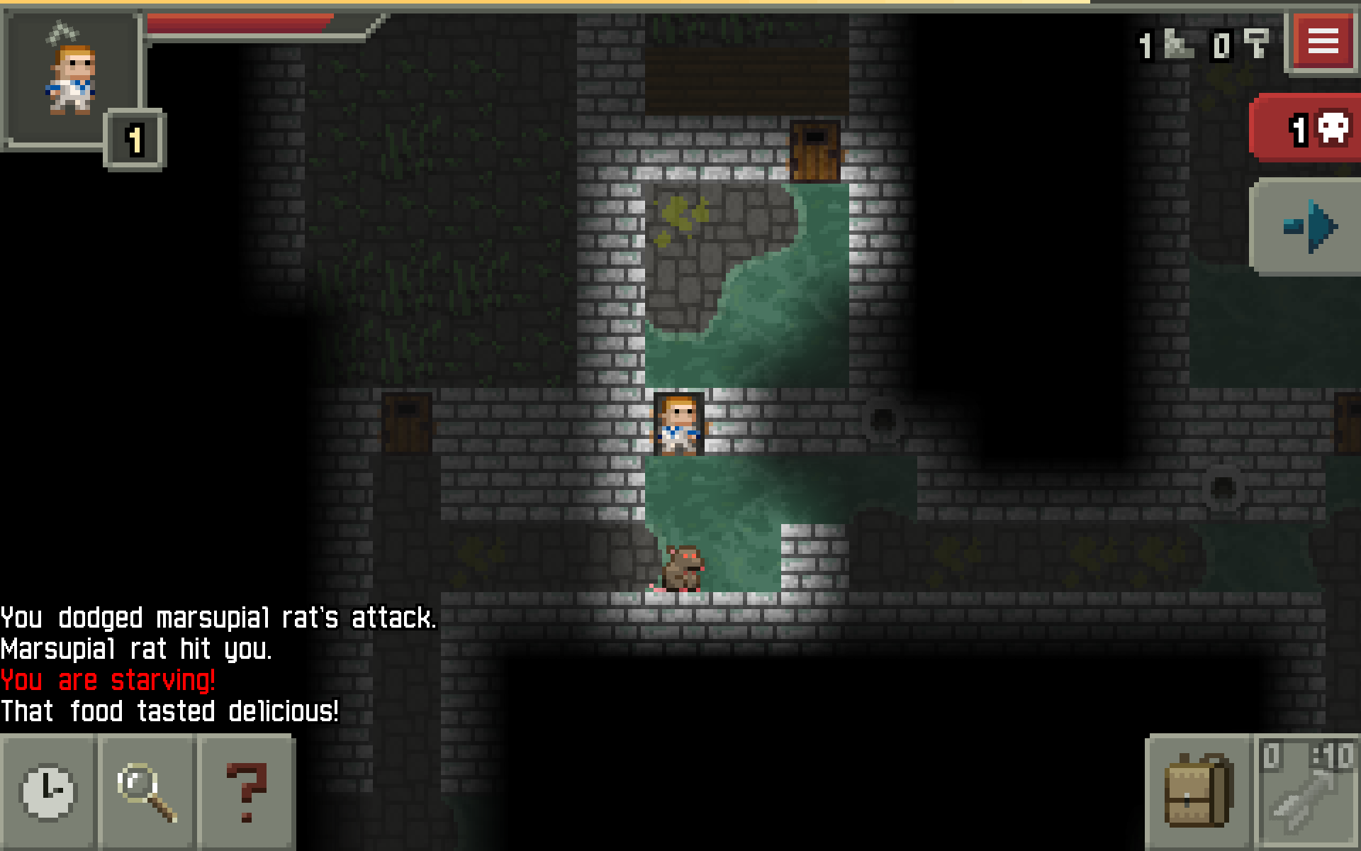 像素地牢游戏截图