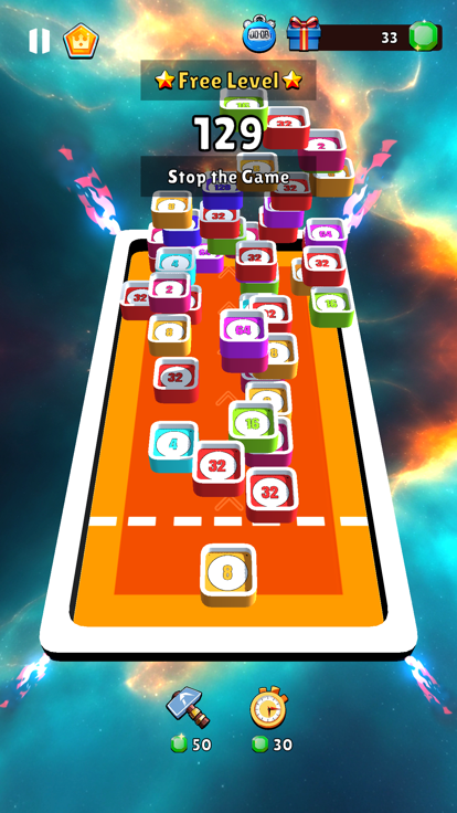 Grand Cube 2048: Merge Game游戏截图