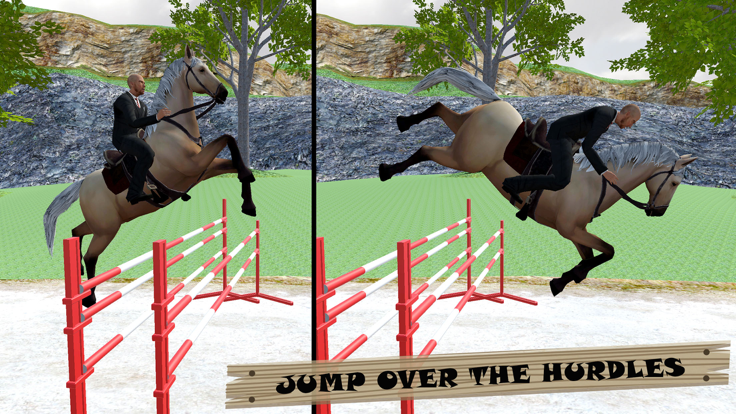 Stunts Horse Racing & Run Dash游戏截图