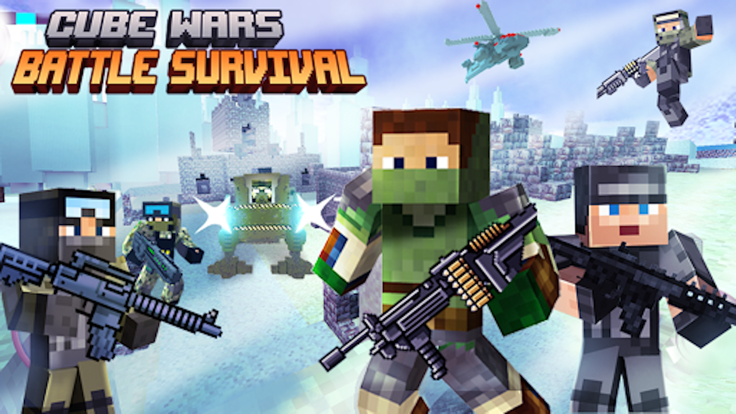 Cube Wars Battle Survival游戏截图