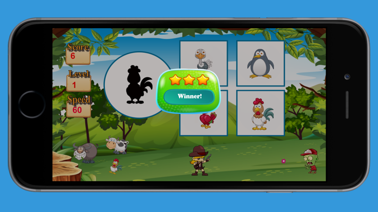 Guess Picture in Zombie Forest游戏截图