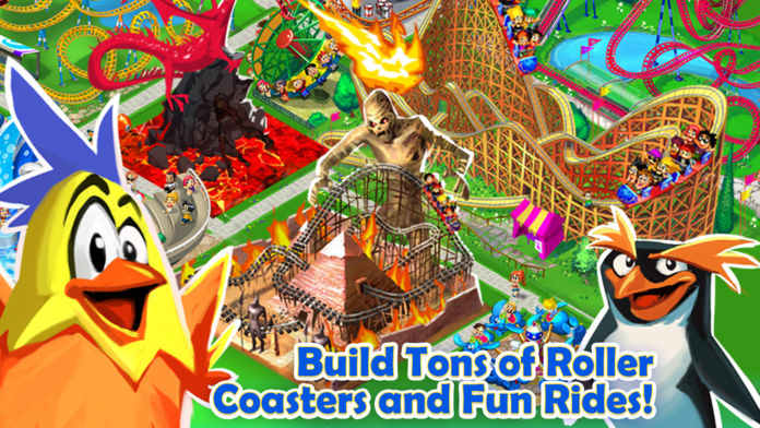 Happy Park™ - Best Theme Park Game for Facebook and Twitter游戏截图