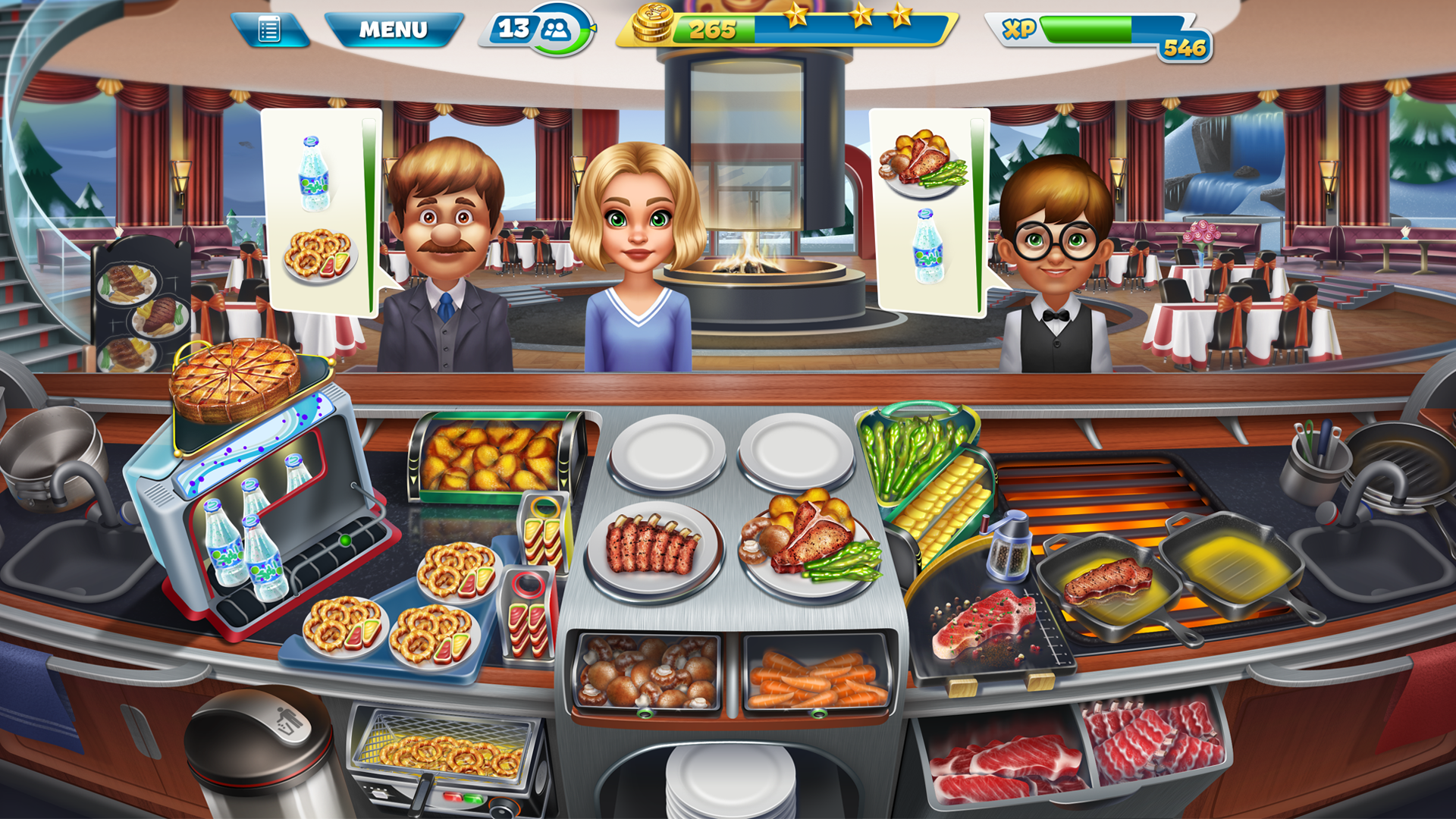 Cooking Fever: Restaurant Game游戏截图