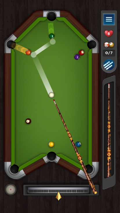 Billiards 3D King游戏截图