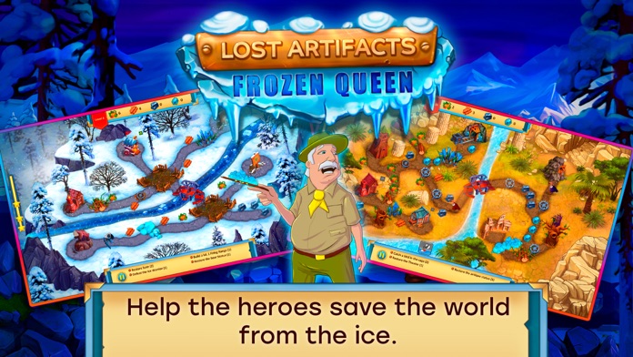 Lost Artifacts: Frozen Queen游戏截图