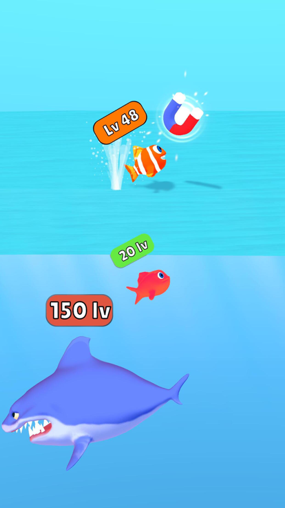 Level Up Fish游戏截图