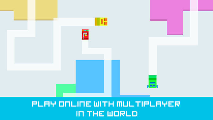 Paper.io Multiplayer Free Ads游戏截图