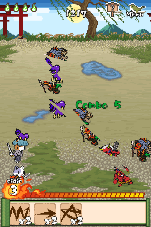 Wan Nyan Slash游戏截图