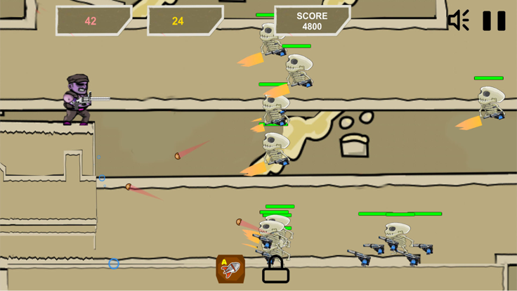 Mini Militia Mode Trigger Doo游戏截图