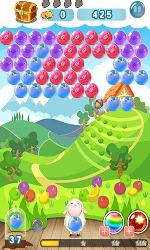 泡泡羊消泡泡游戏截图