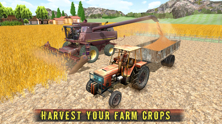 Real Farming Tractor Simulator 2016 Pro : Farm Life游戏截图