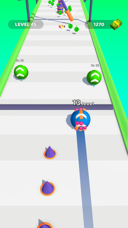 Rolling Paint Runner游戏截图