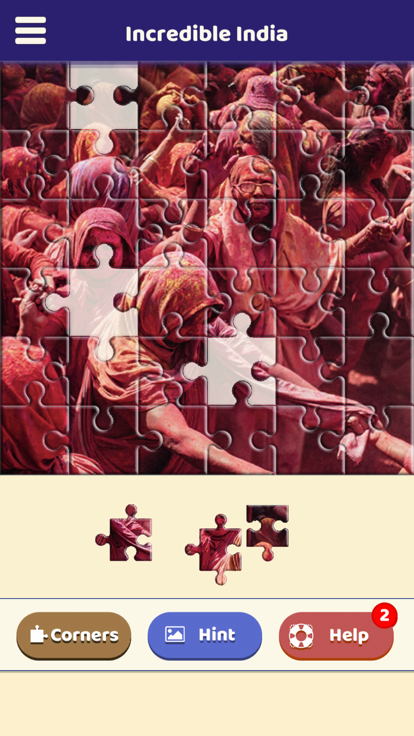 Incredible India Puzzle游戏截图