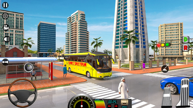 Bus Simulator School Bus Games游戏截图