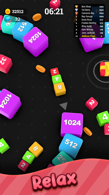 Jelly Cube Run 2048游戏截图