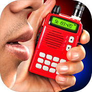 Portable police walkie-talkieicon