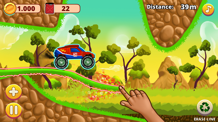 Line Draw - Brain Physics游戏截图