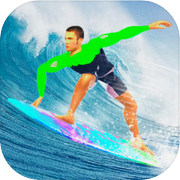 Beach Water Surfing Fun Race