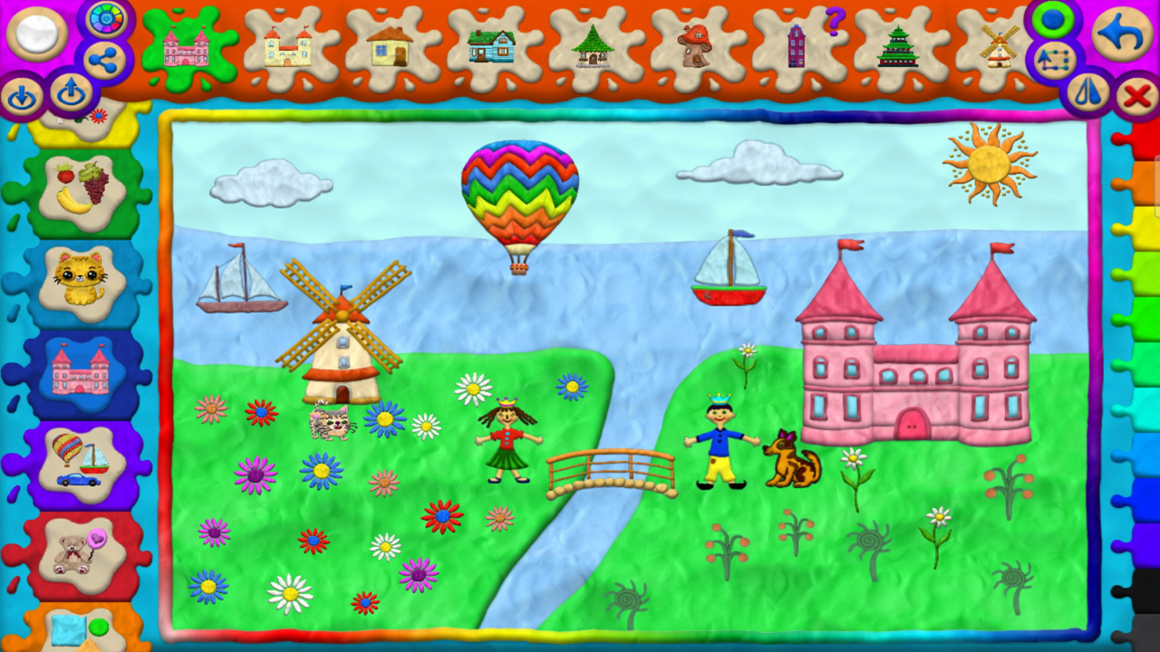 儿童绘画涂鸦游戏截图