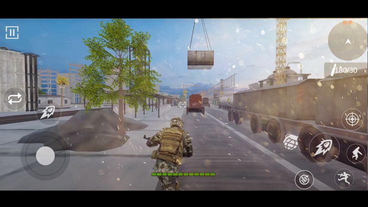 Railroad Security Commando FPS游戏截图