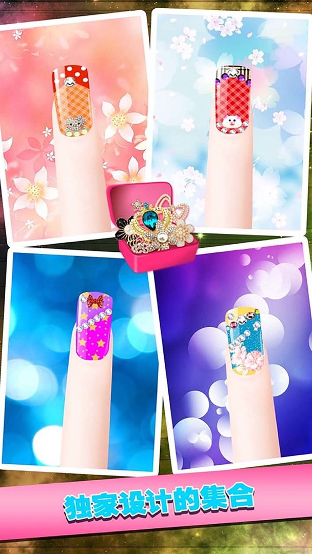 时尚女孩迷你美甲游戏截图