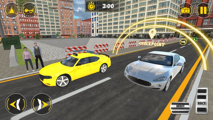 Taxi Driving Game Taxi Driver游戏截图