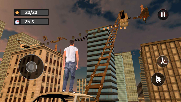 Ascend with Parkour & Run 3D游戏截图