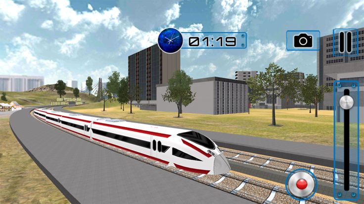 Bullet Train Simulator 3D游戏截图