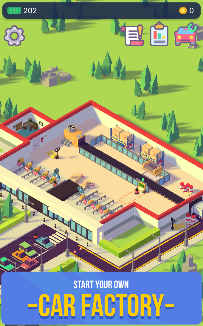 Car Industry Tycoon - Idle Car Factory Simulator游戏截图