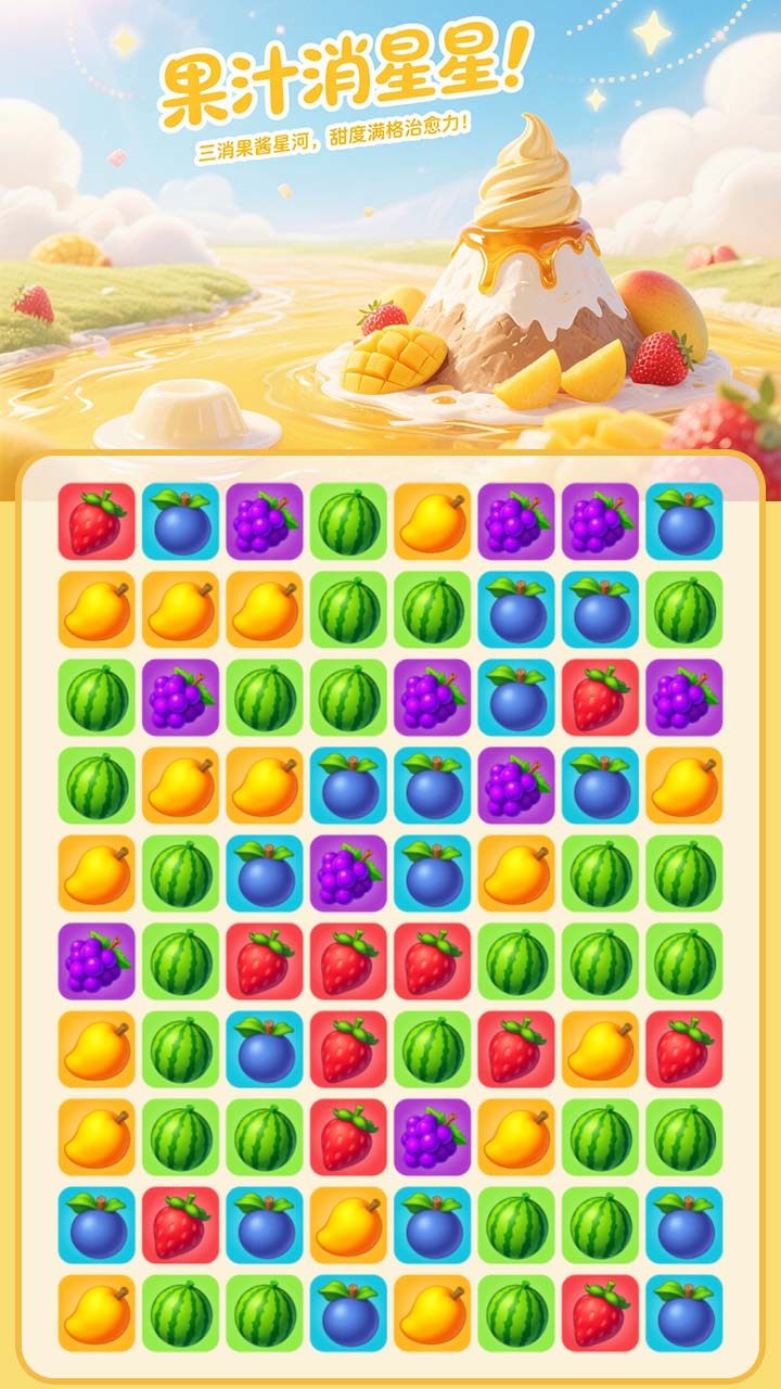 果汁消星星游戏截图
