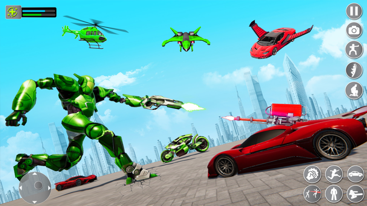 自行车机器人变形游戏游戏截图