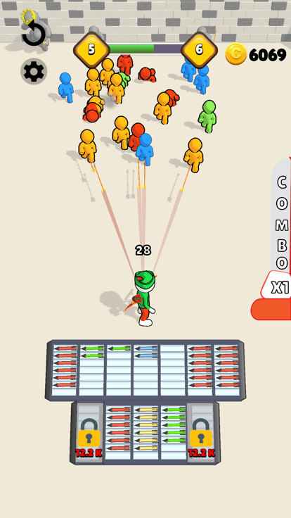 Arrow Sort游戏截图