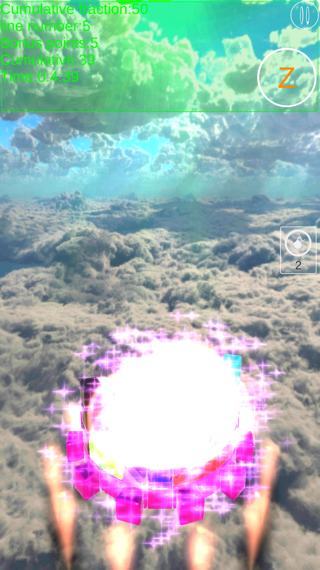 圆盘方块3D游戏截图