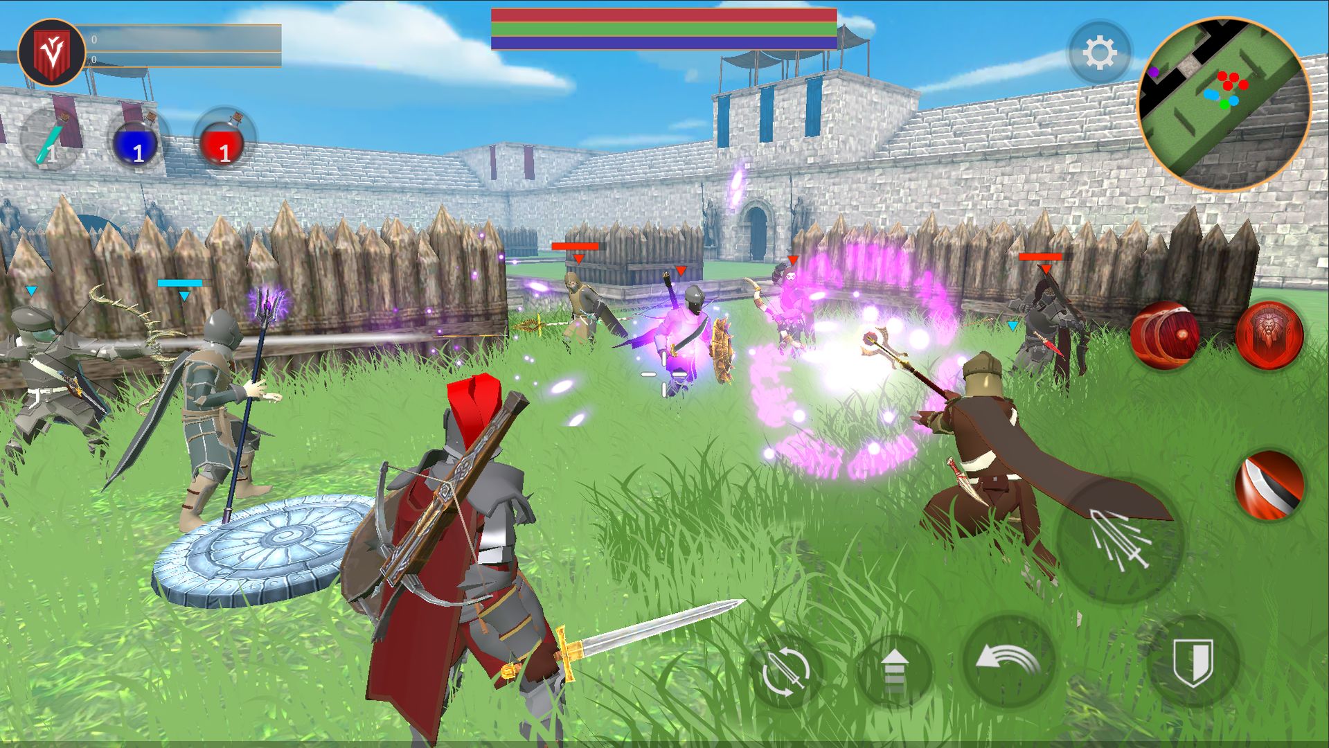 Screenshot of Combat Magic: Spells and Swords
