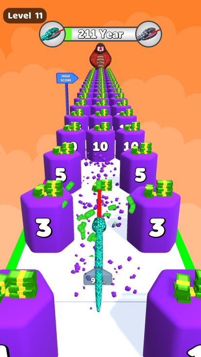 Shooting Snakes游戏截图