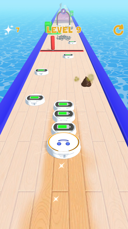 Roomba Runner游戏截图