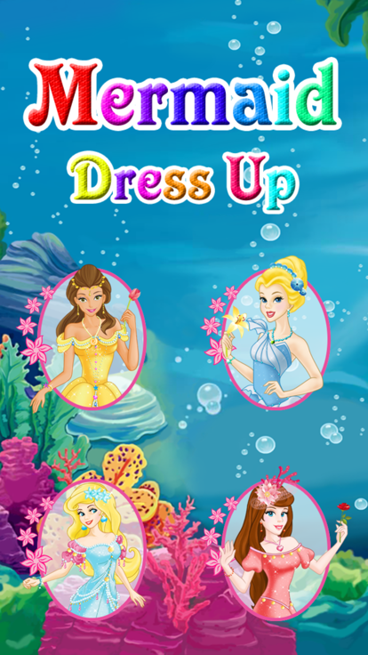 Mermaid Dress Up for Kids游戏截图