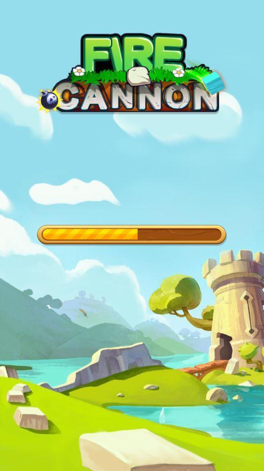 Screenshot of Fire Cannon - Amaze Knock Stack Ball 3D game