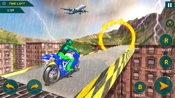 Bike Stunt Race: Bike Games游戏截图