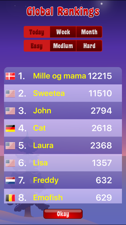 Santa's Christmas Word Search游戏截图