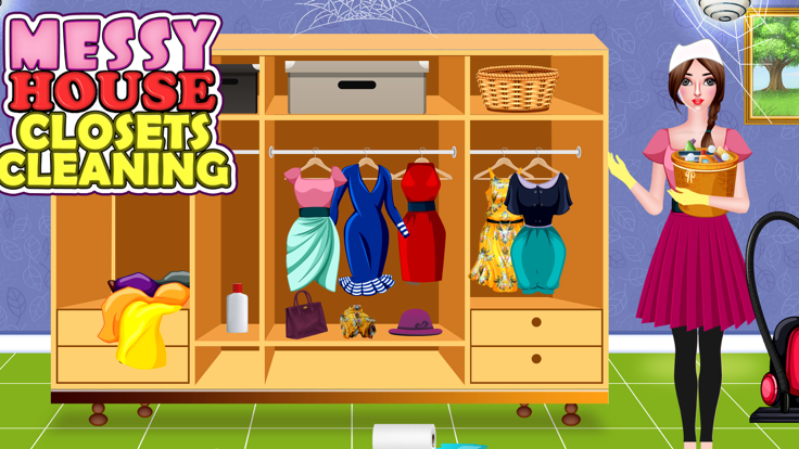 凌乱的房子壁橱清理游戏截图