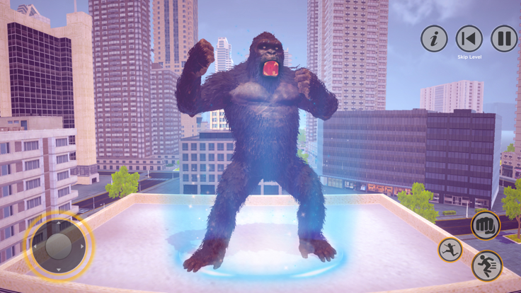 热的 巨大的 大猩猩 大脚 游戏游戏截图