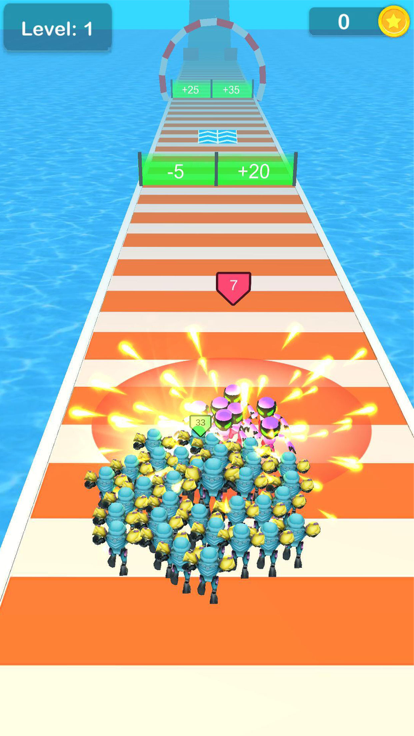 Robot Runner Game Count Master游戏截图