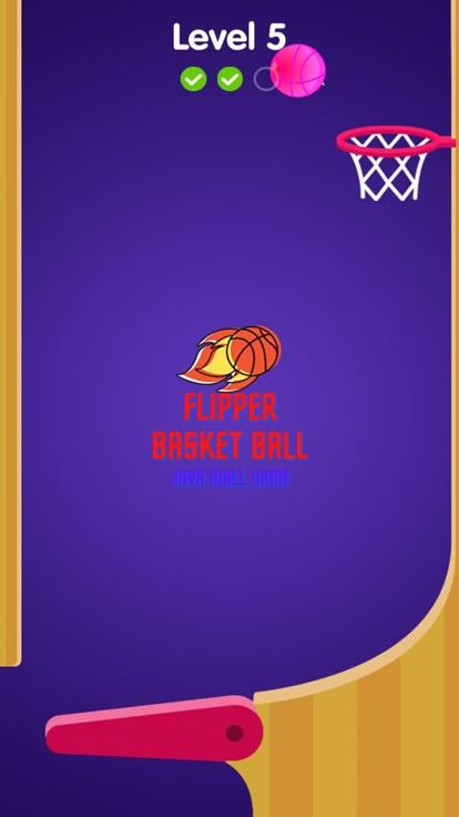 Flipper Basket Ball 2D游戏截图