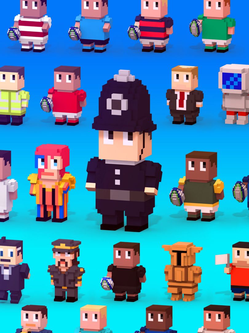 Blocky Rugby游戏截图