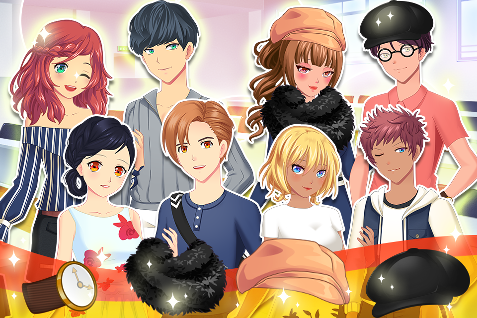 Games Dress Up Anime Couple