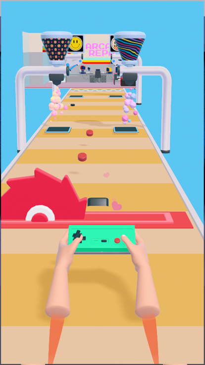 Console Art Runner游戏截图