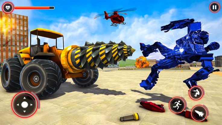 Dolphin Robot Transform War 3D游戏截图