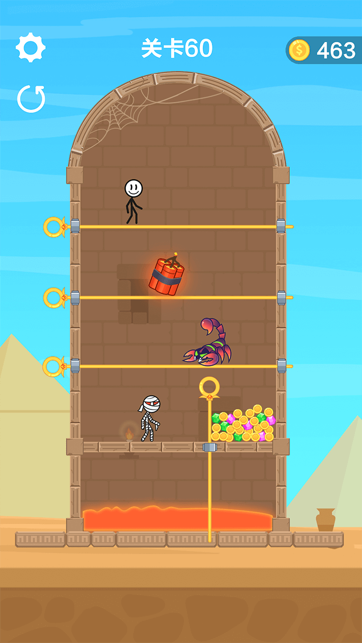 救救火柴人游戏截图