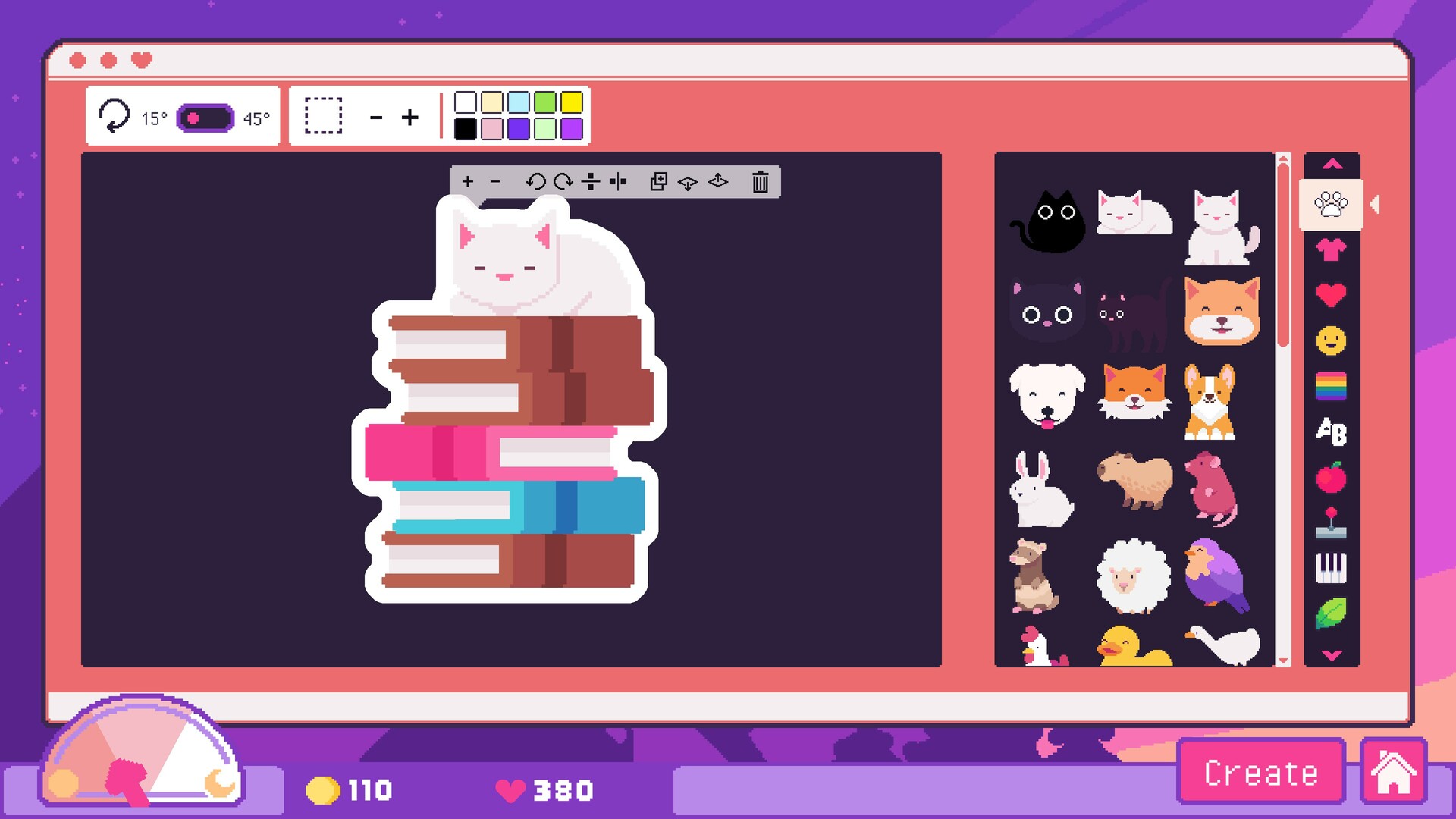 小小贴纸铺游戏截图